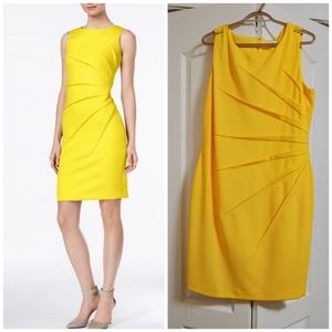 Calvin Klein Starburst Sleeveless Sheath Dress
